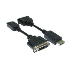 DisplayPort To DVI Cable - 15cm